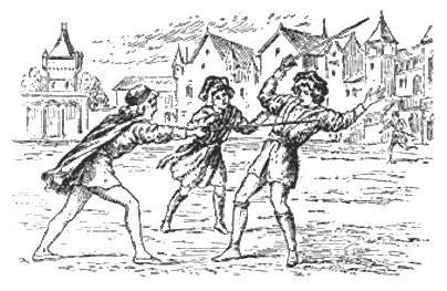 sword fighting romeo and juliet